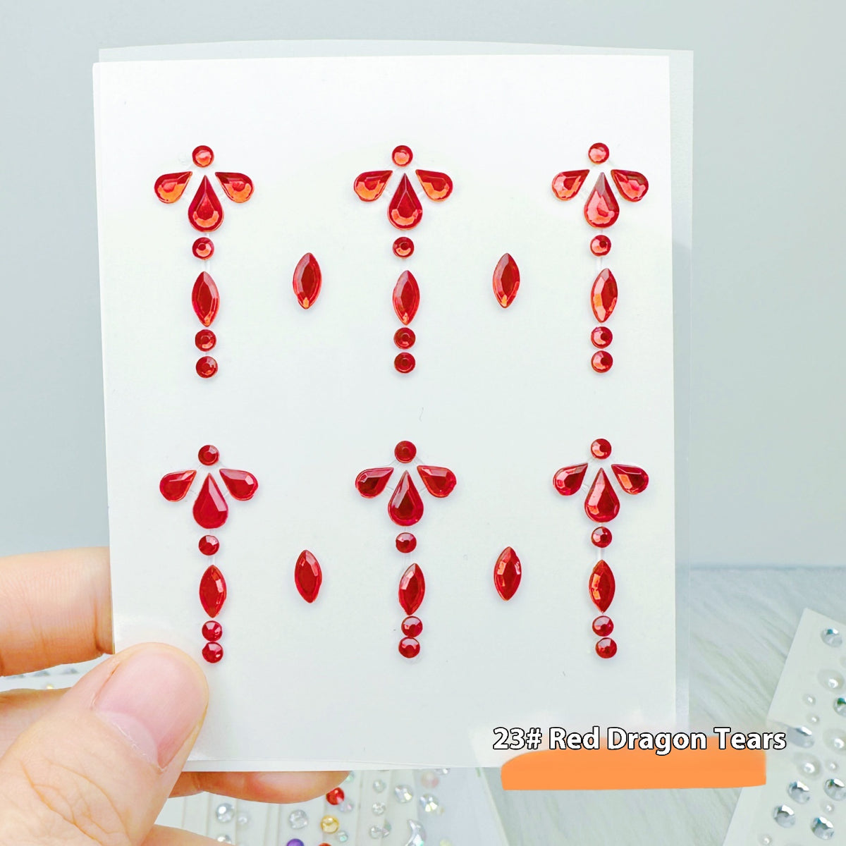 Pearl and Crystal Nail Art Stickers Set for DIY Manicure and Decor