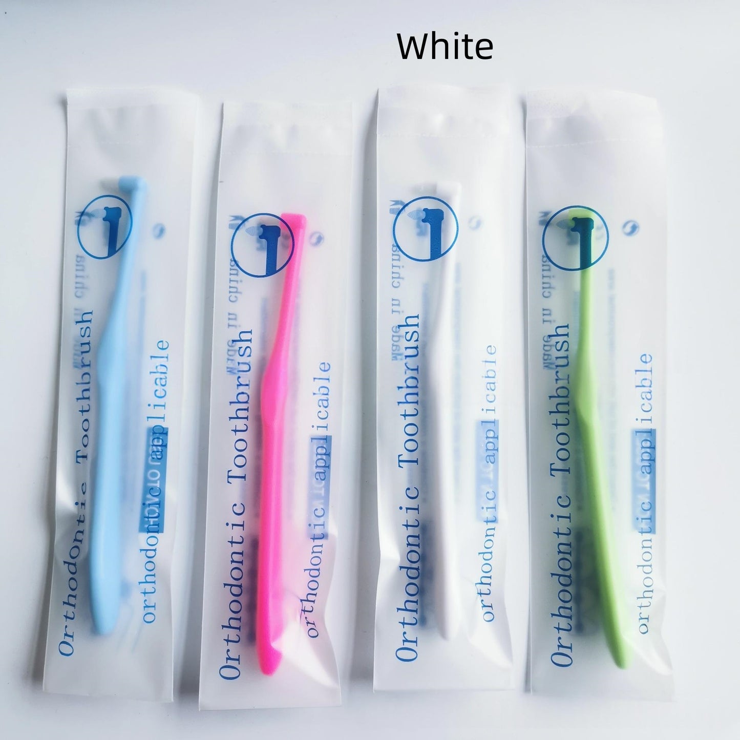 Orthodontic Toothbrush Set - Teeth Straightening Cleaning Brush with Multiple Colors