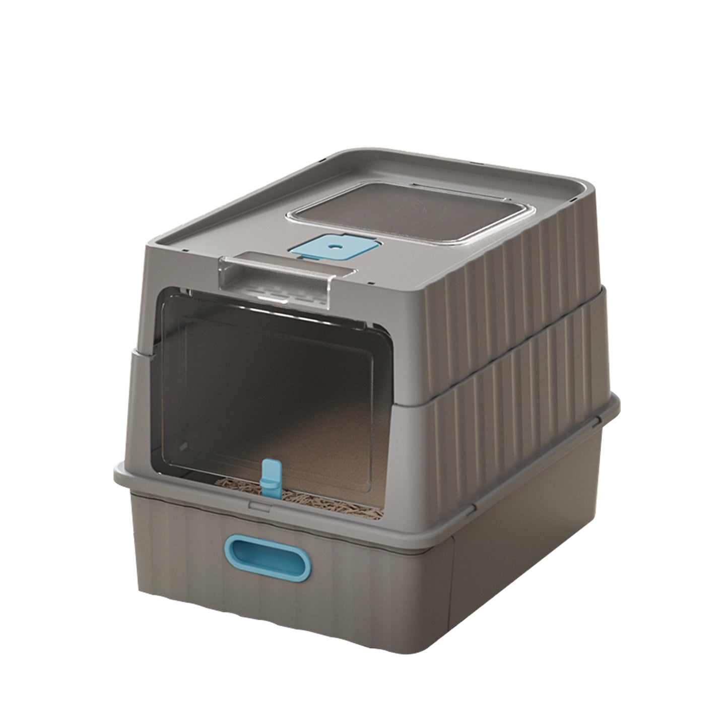 Drawer Cat Litter Box - Self Pickup Pet Furniture for Cats