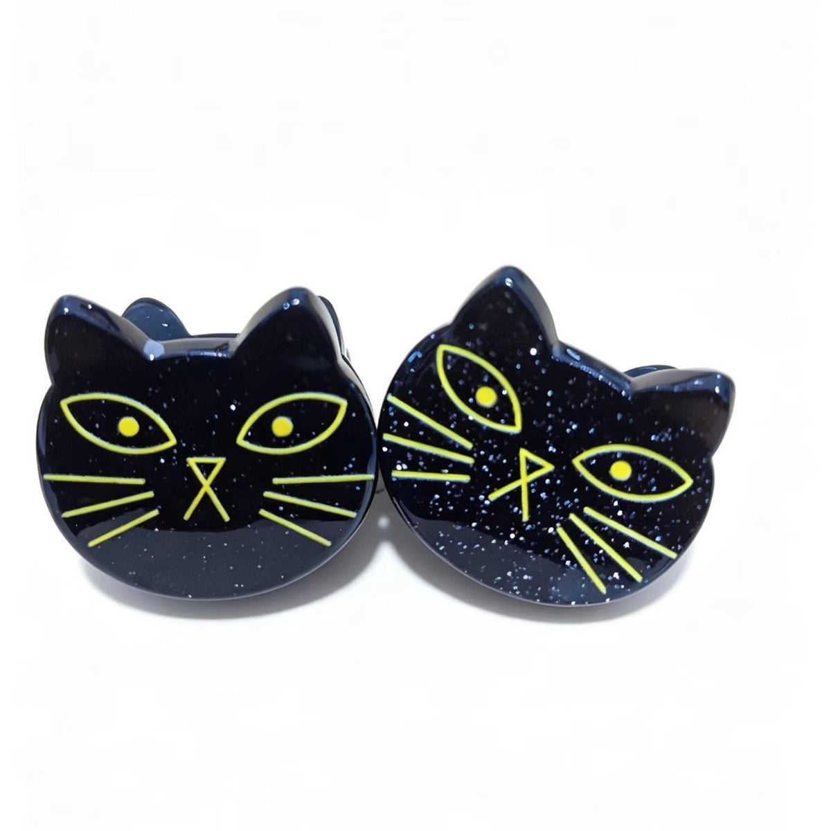 Halloween Hair Clip Set - Bat, Pumpkin & Spider