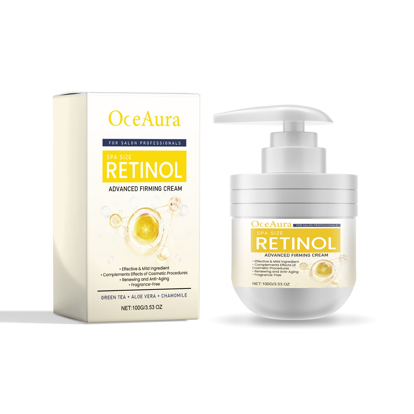 Retinol Advanced Firming Body Cream - Anti-Wrinkle Hydrating Lotion