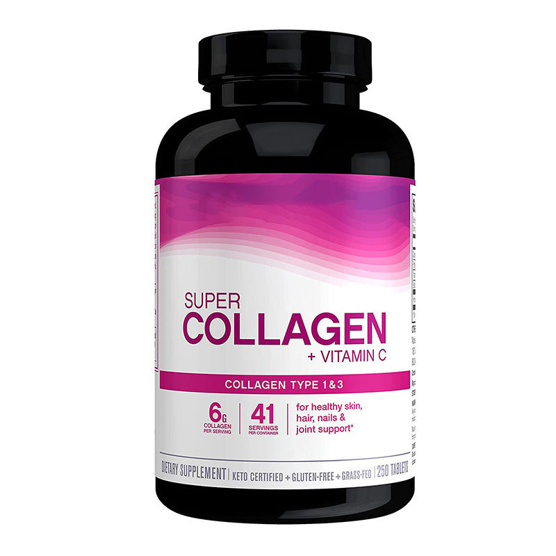 Collagen Tablets 250-Count Bottle