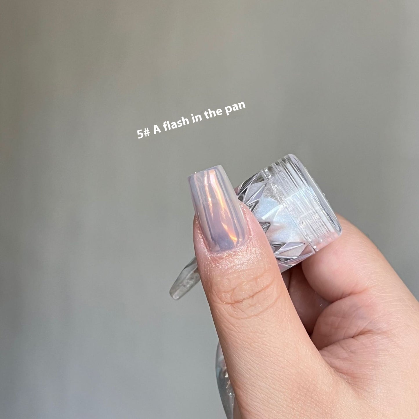 Nail Art Powder Mirror Glitter for Nail Decoration Aurora Effect Beauty Ornament