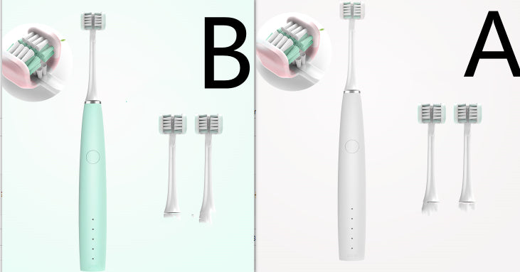 Portable Electric Travel U-Shaped Toothbrush for Adults & Kids