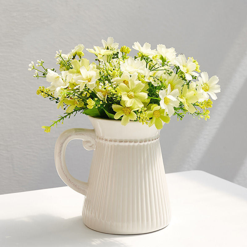 Ceramic Modern Vase for Living Room Floral Decor - Multi Styles