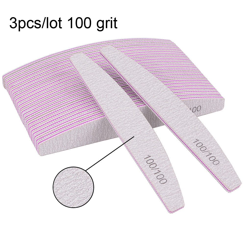 Multicolor Nail Buffers & Polishing Tools Set for Nail Art - Multiple Grits