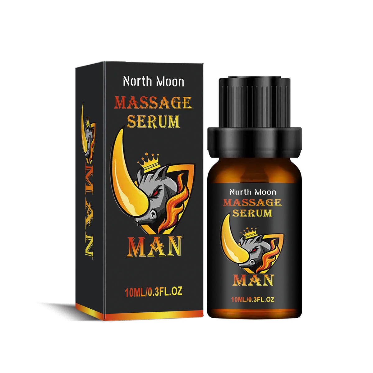 Men's Body Care Essential Oil 10ml - Massage & Skin Nourishment