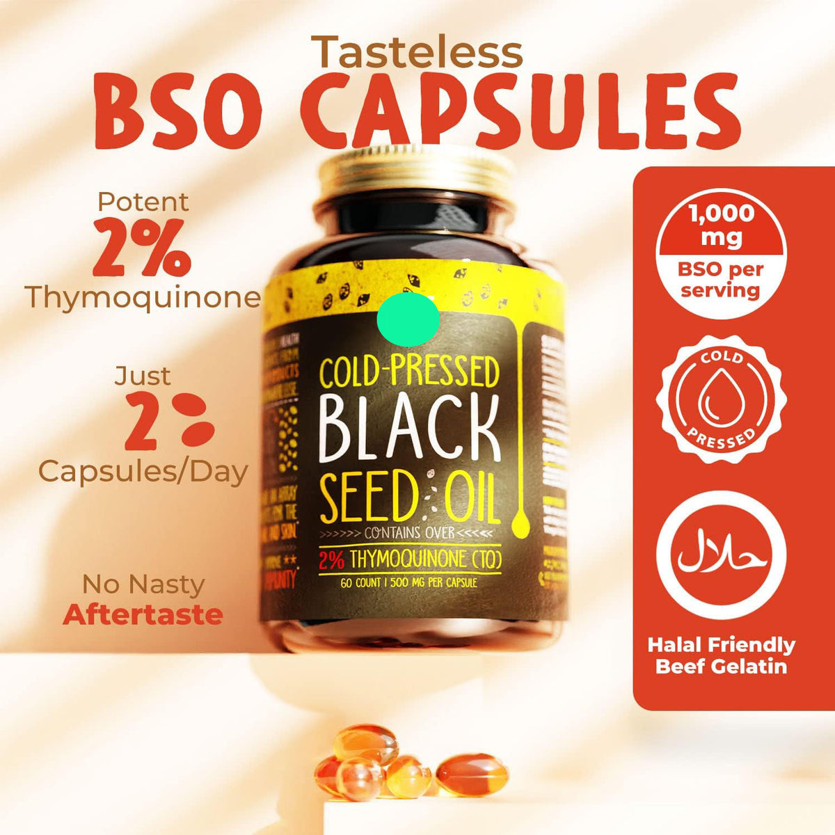 Black Seed Oil Capsules 60 Tablets