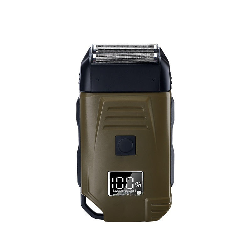 Reciprocating Electric Shaver Head - Army Green