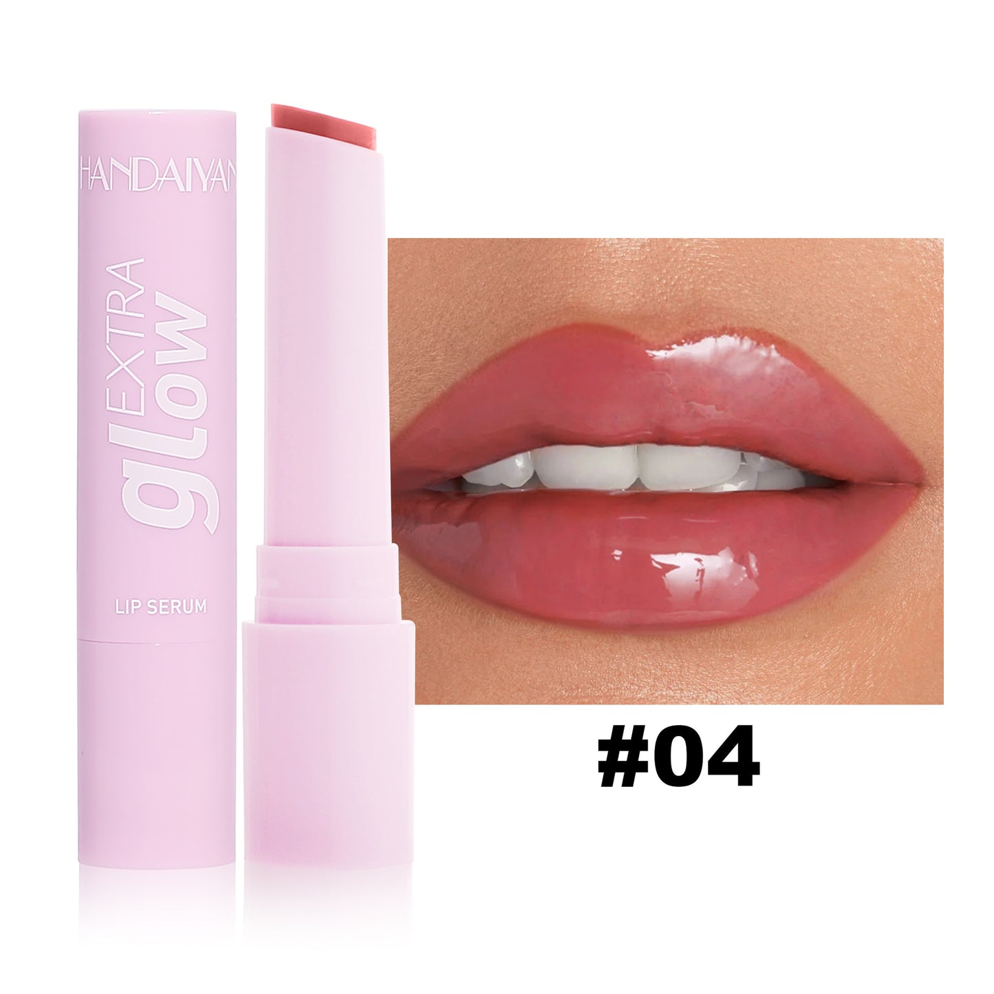 Moisturizing Solid Lip Gloss Water Light Mirror Lipstick - Hydrating & Long-Lasting