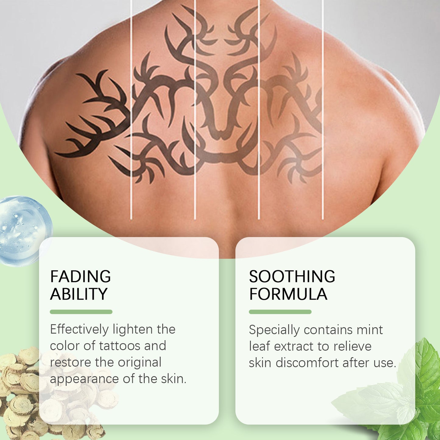 Tattoo Cleaning & Repair Spray - Moisturizing Body Skin Care Formula