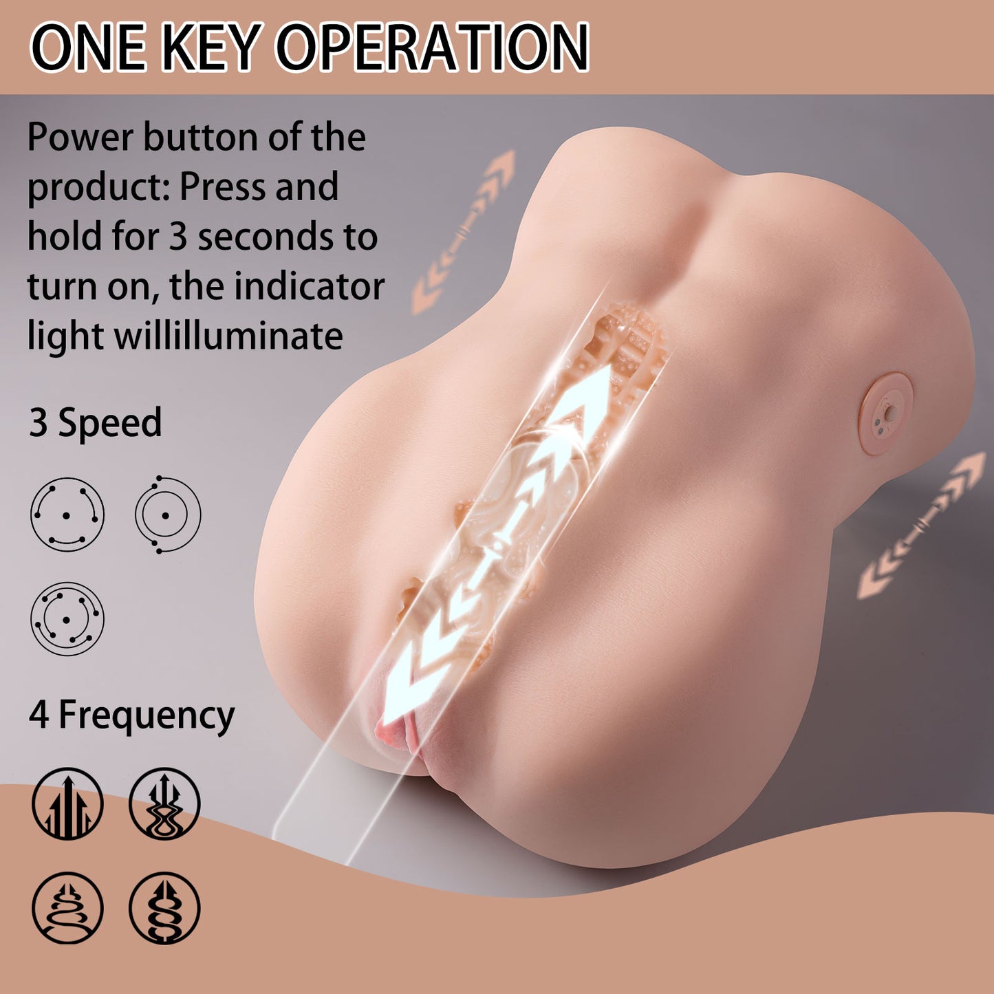 Juice Butt 2.0 - Gray Adult Wellness Product