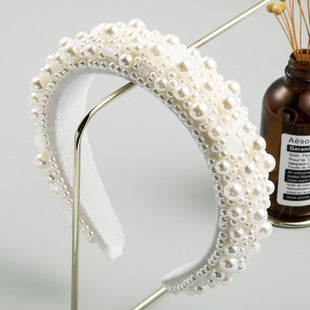Beaded Pearl Headband Fashion Hair Accessory