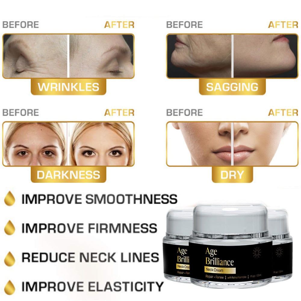 Neck Tightening Cream Moisturizes Skin