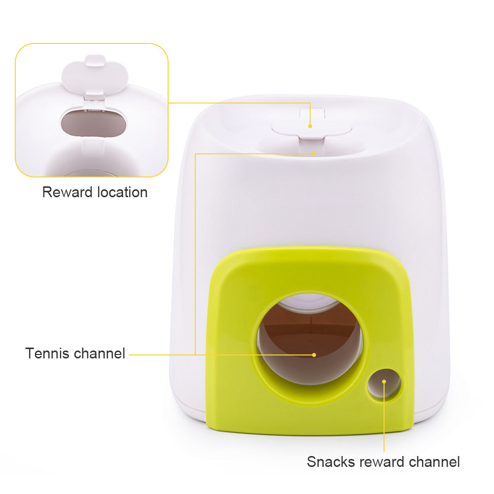 Interactive Dog Food Reward Toy Ball - Automatic Feeding & Training Tool