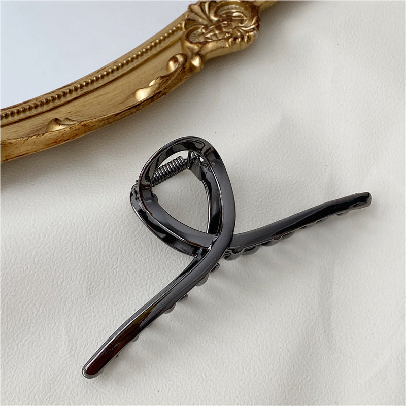 Textured Hair Accessory Chain Grip - Personalized Alloy Hairband or Hairpin