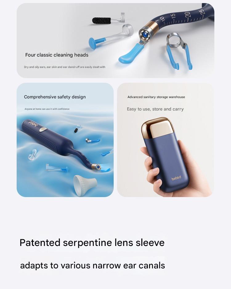 Bebird 3Plus Smart Visual Ear Scoop with WiFi