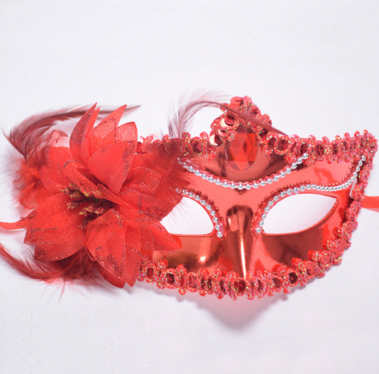 Halloween Princess Mask for Parties and Costumes - Multiple Colors Available