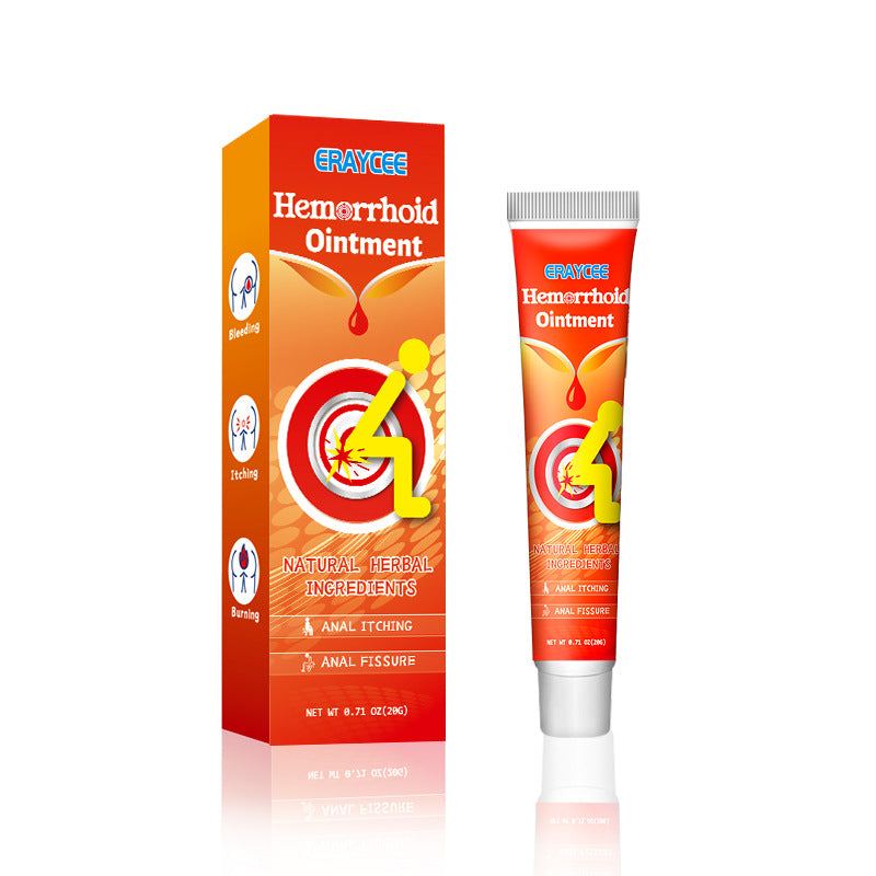 Natural Herbal Hemorrhoid Relief Cream - 20g Soothing Ointment