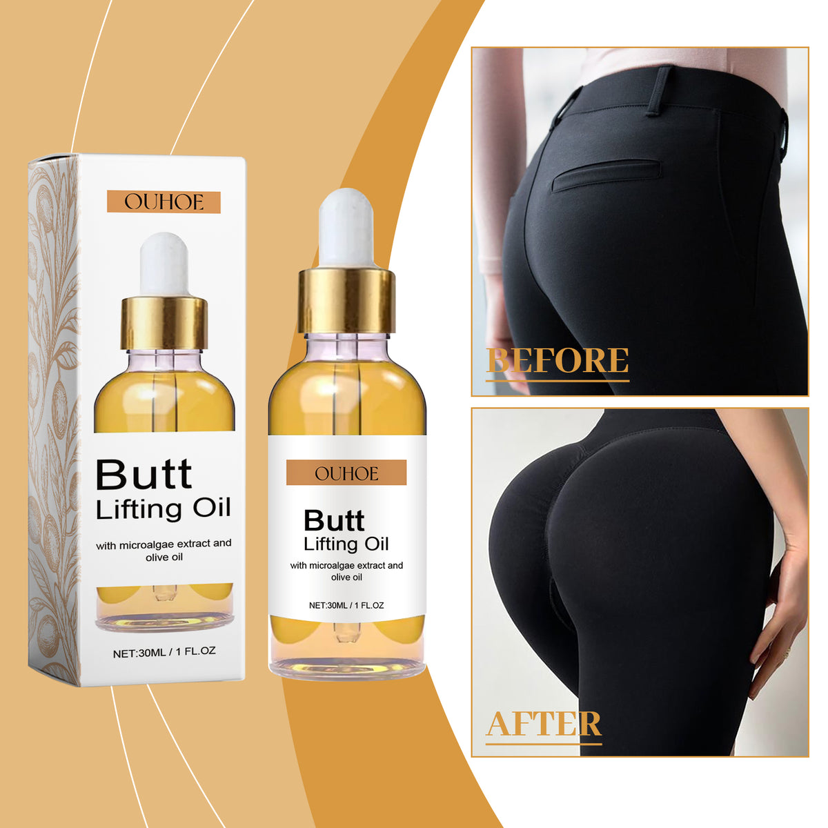 Hip Lifting Skincare Oil – 30ml