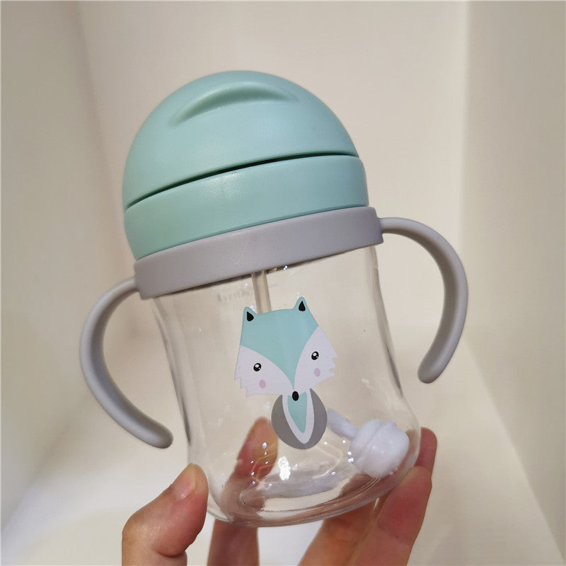 Cartoon Infant Graduated Water Cup - Colorful 300ml Kids Drinking Cup