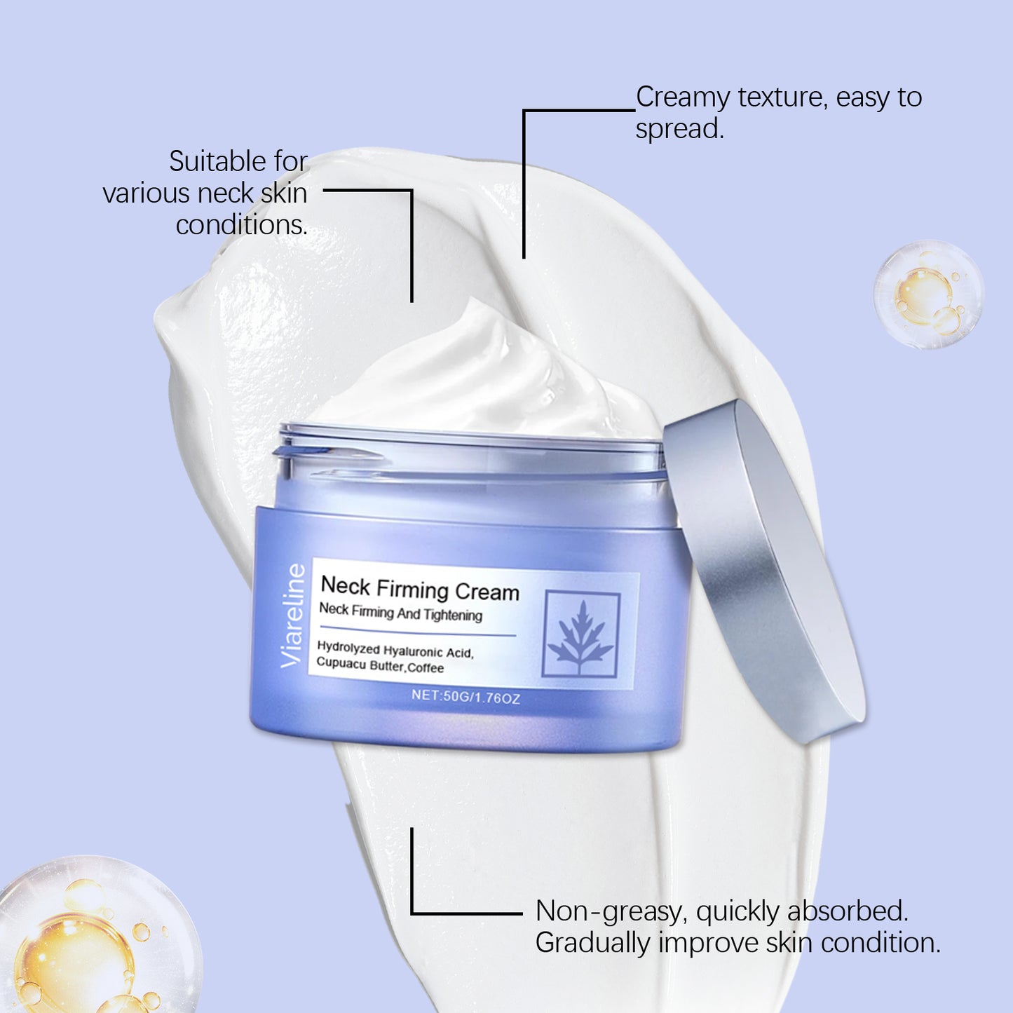 Firming Neck Care Cream - Moisturizing & Anti-Aging Skin Treatment