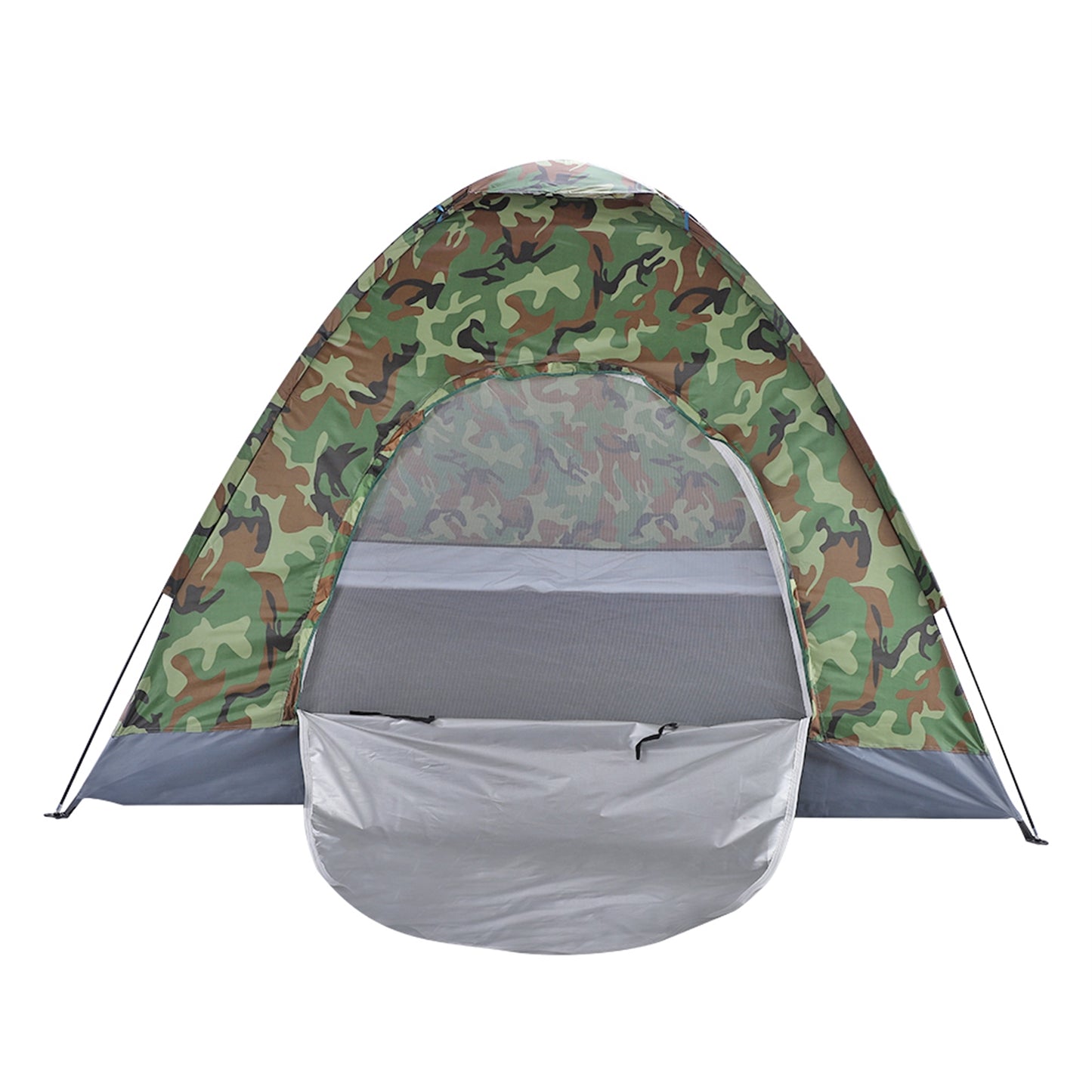 3-4 Person Camouflage Portable Camping Dome Tent