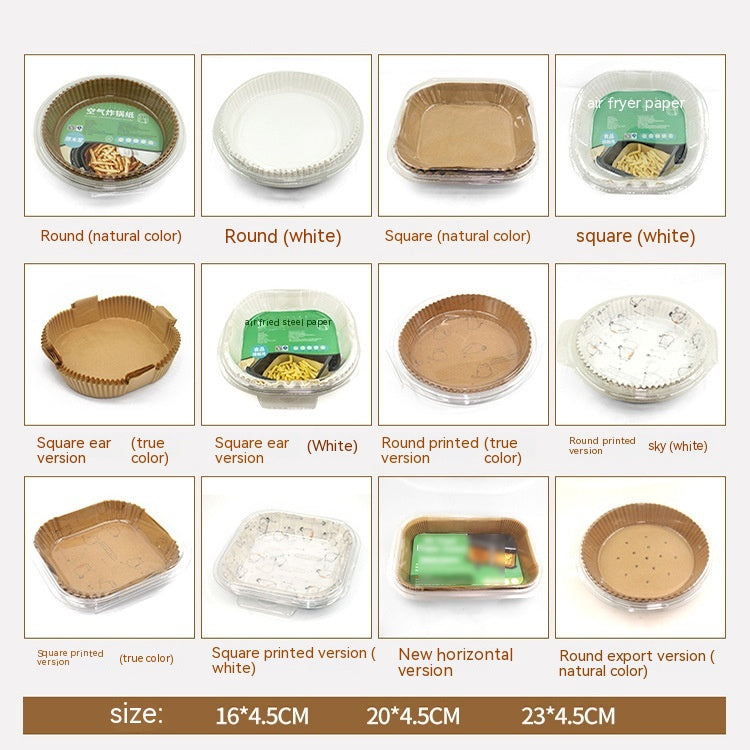 Silicone Baking Paper for Oven & Food Prep - Food Grade, Non-Stick, Various Sizes