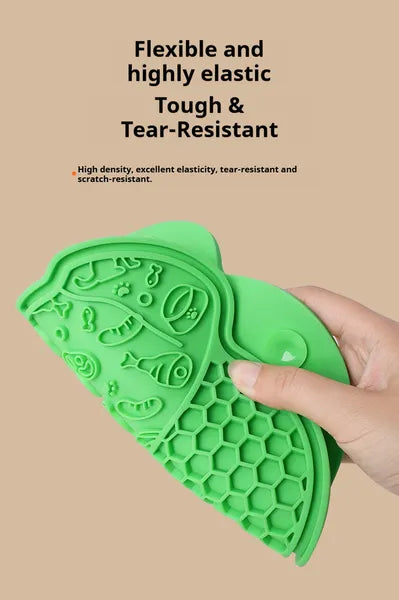 Pet Slow Feeder Mat for Dogs and Cats with Strong Suction - Multiple Colors