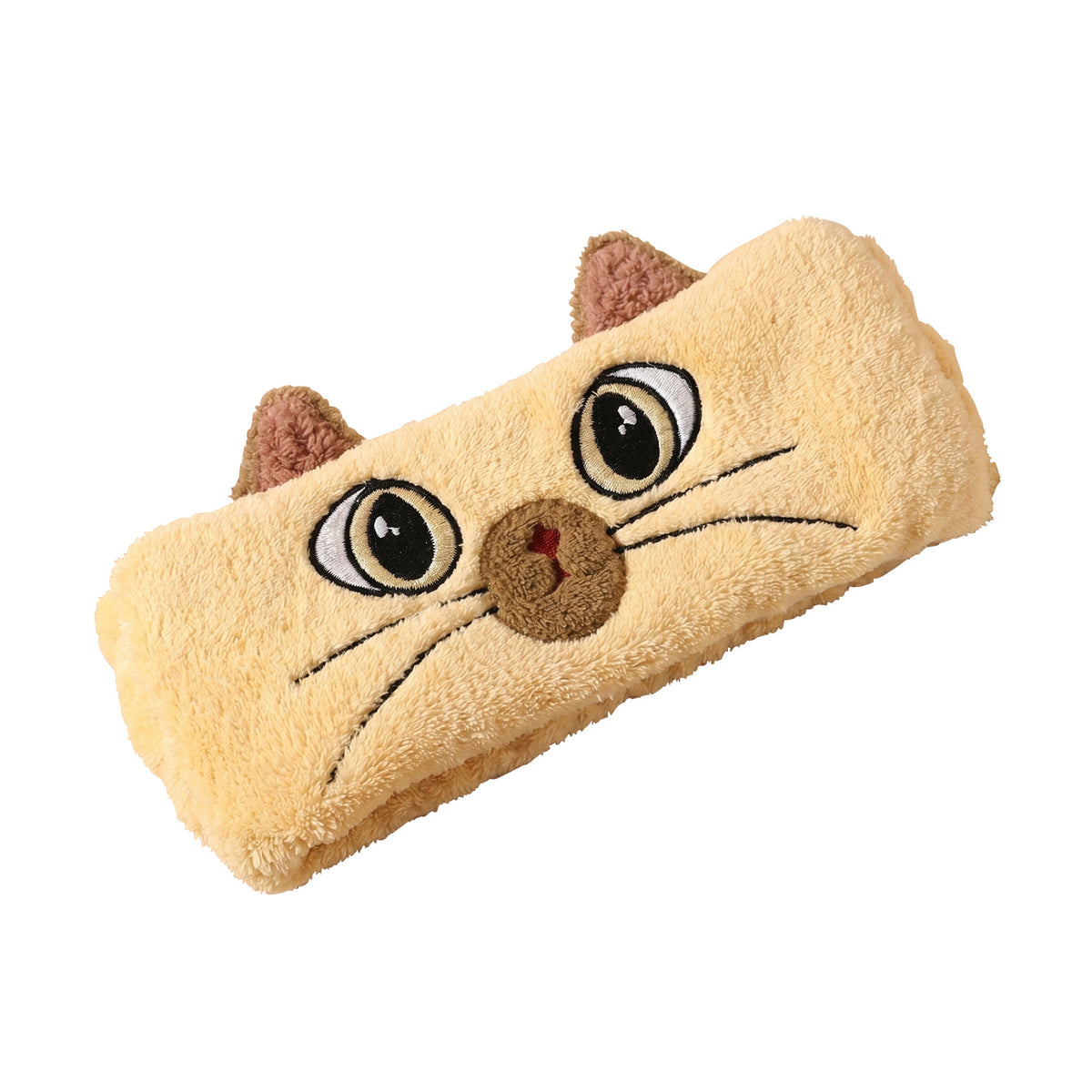 Face Washing Hairband - Unisex Cartoon Cat Face Design for Skincare & Toiletries