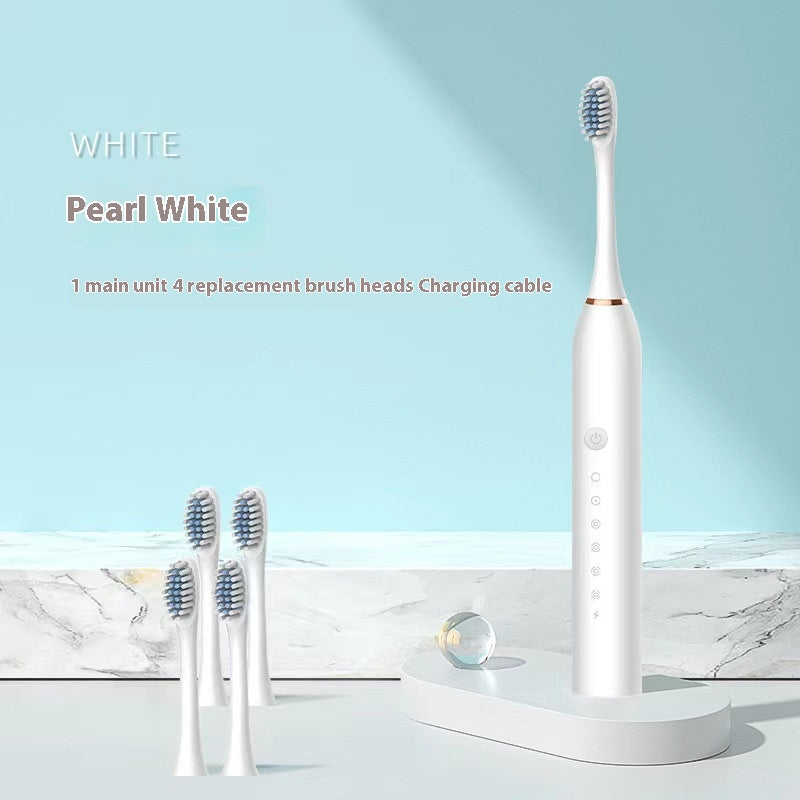 Rechargeable Electric Toothbrush Set with Soft Bristles Waterproof Portable Oral Care