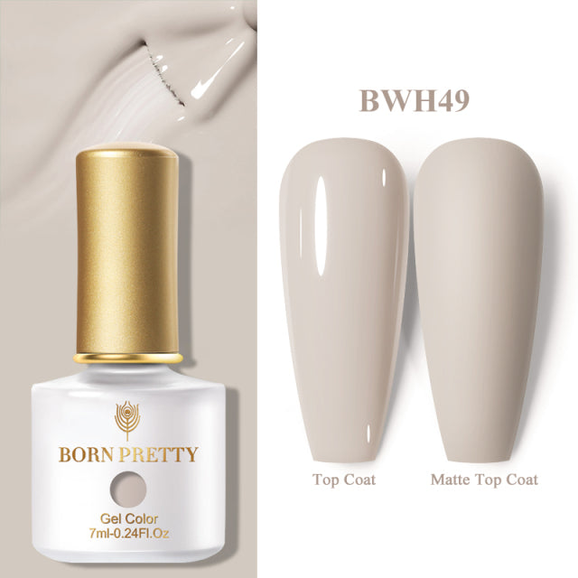 One-Color Gel Nail Polish 7ml - Long-Lasting, Non-Toxic, Professional & Home Use