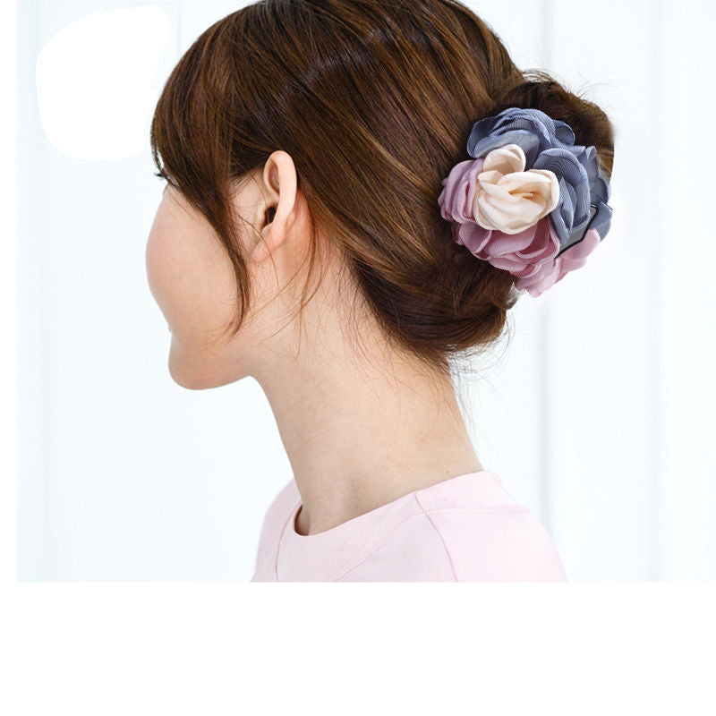 Flower Hair Clip - Large Claw Style