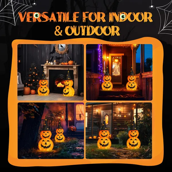 3ft Lighted Pop-Up Pumpkin Decoration with 150 LED Lights