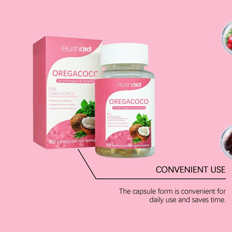 Coconut Oil Softgel Capsules - 60 Count