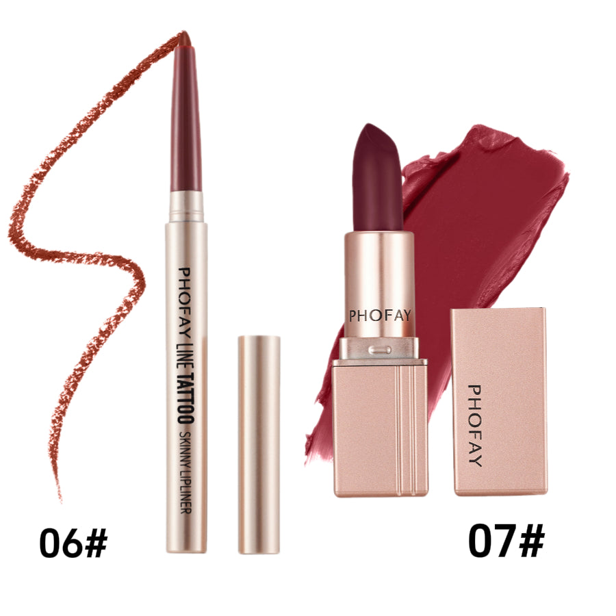 Matte Lipstick - Long-Lasting Waterproof Formula