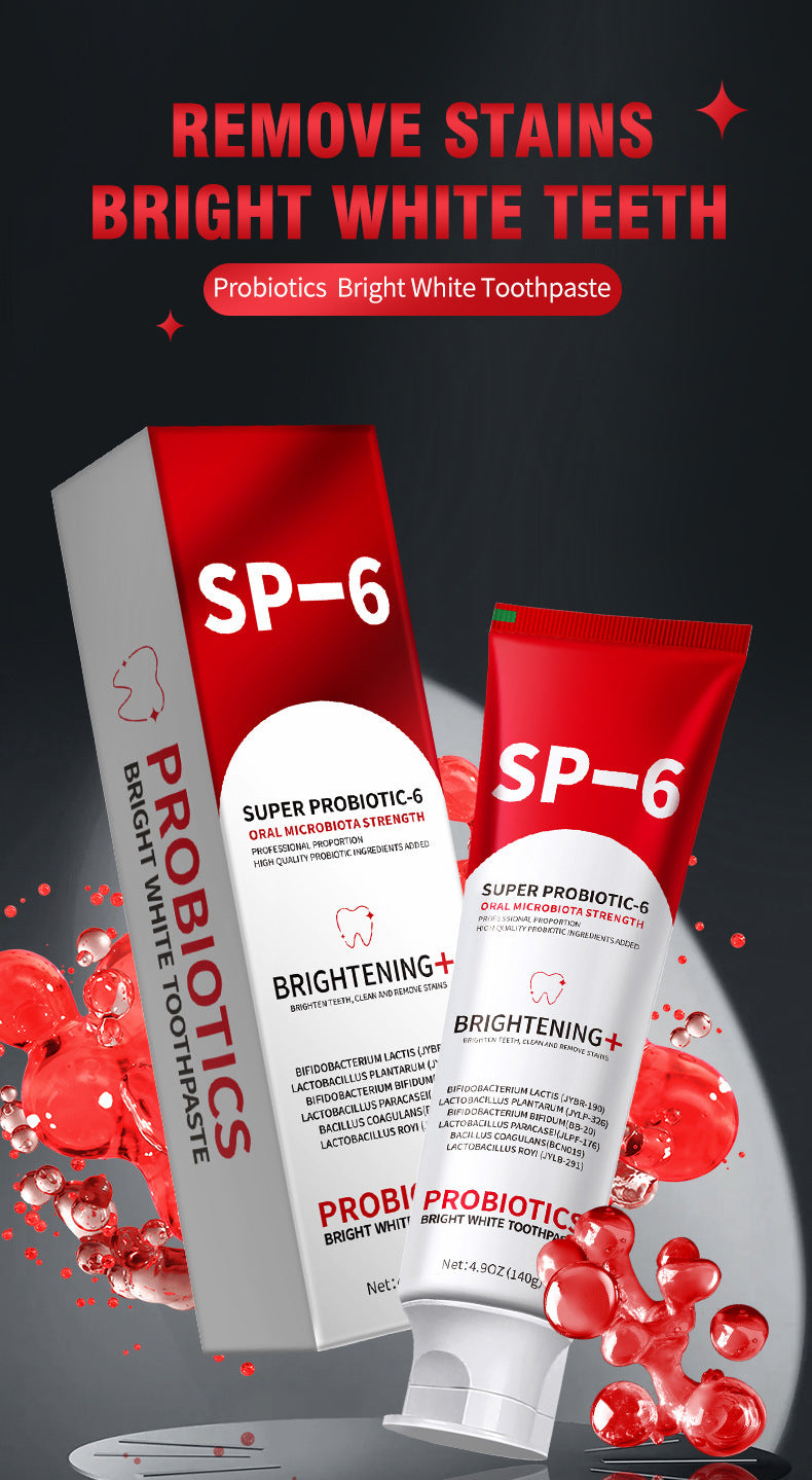 No Label Creent SP6 Toothpaste - 140g 1 Box Oral Care