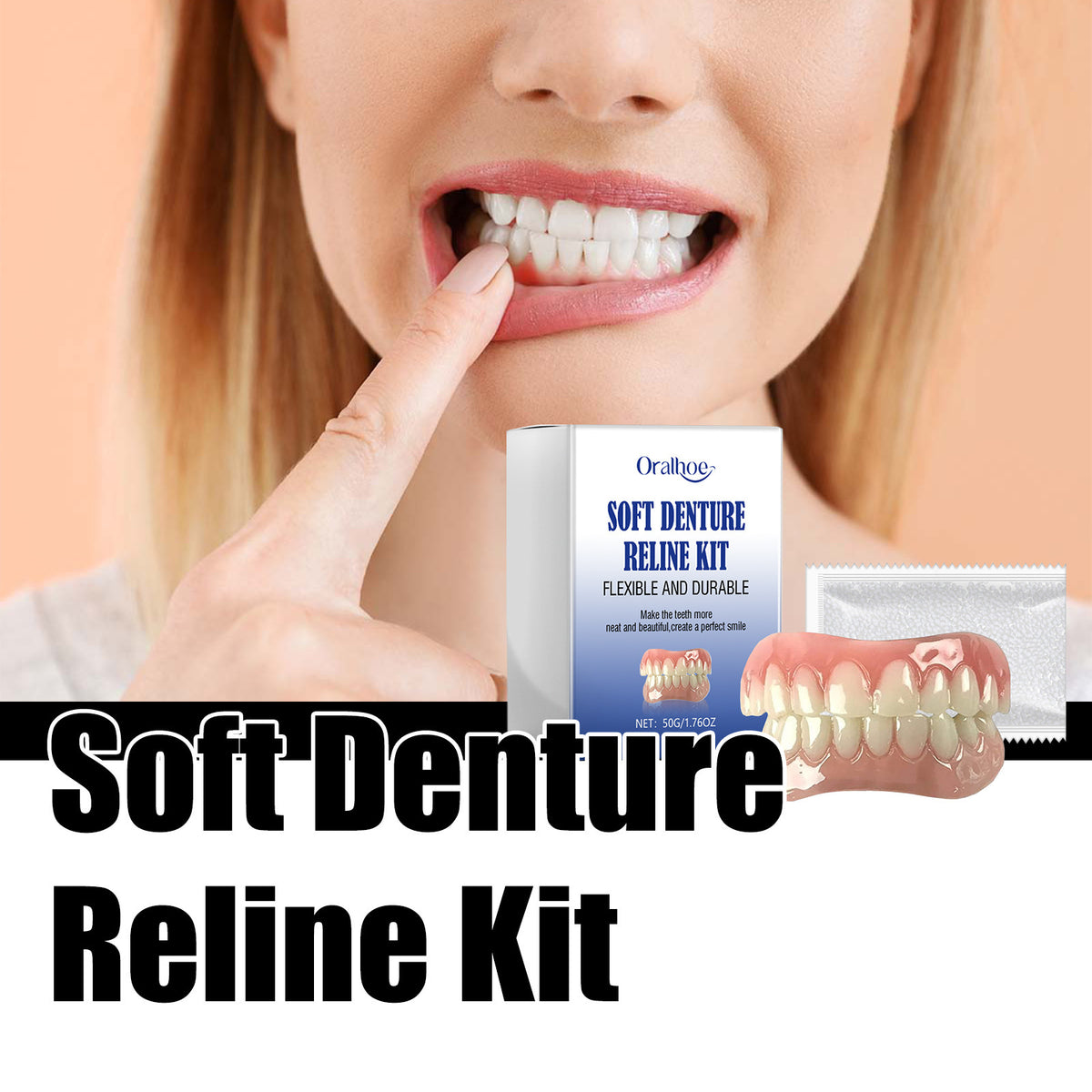 Modified Teeth False Set