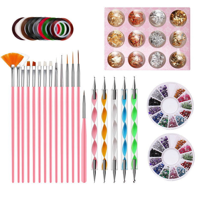 Nail Drill Bit Set 15 Colored Pencil Points