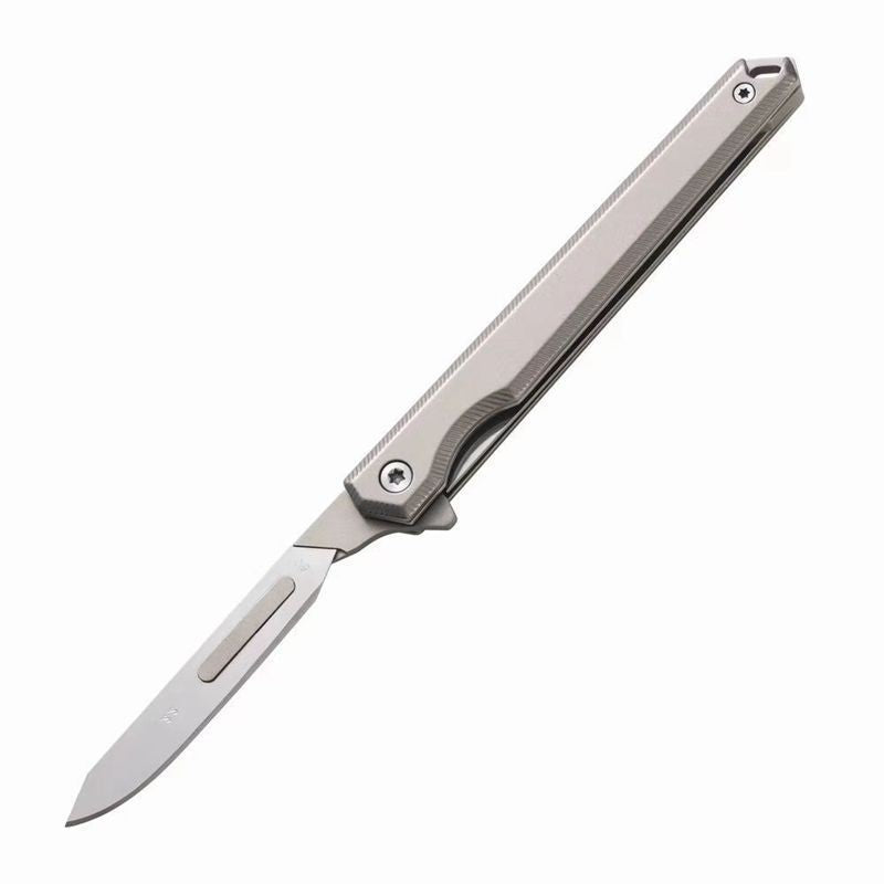 Titanium Alloy Art Knife Set for Carving and Crafting - Portable Gift