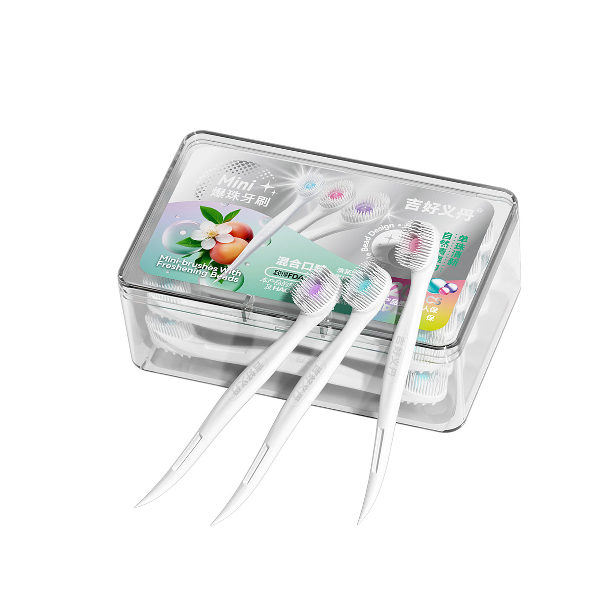 Disposable Toothbrush Pack - Multiple Flavors for Oral Hygiene
