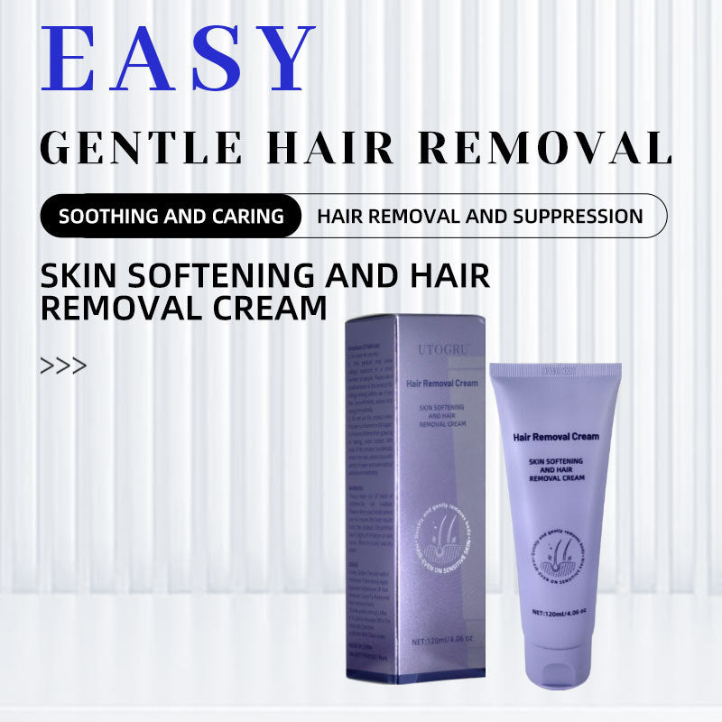 Depilatory Cream for Legs Face Armpits & Arms - Hair Removal, 120G