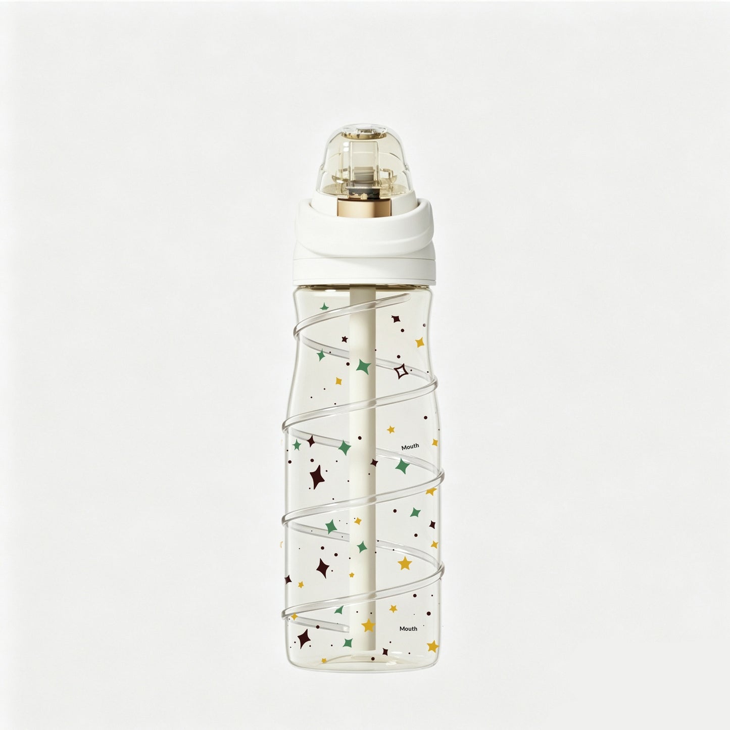 Large Capacity Water Bottle 800ml for Sports & Outdoor Hydration - Durable Tritan