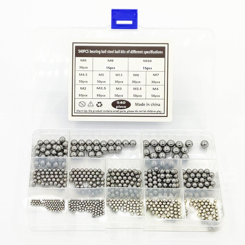 High-Strength Steel Ball Set for Bearings & Mechanical Use - Mirror Polished