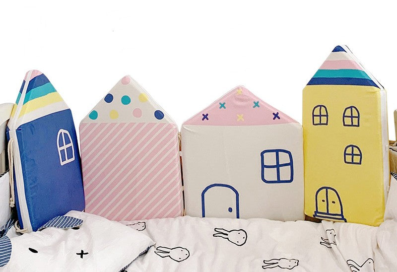 Child-Friendly Anti-Collision Bed Girth Soft Bag for Baby & Kids Bedding