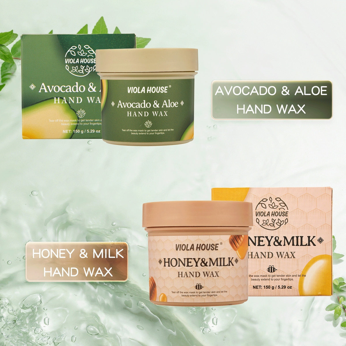 Women's Universal Avocado Aloe Hand Wax Mask