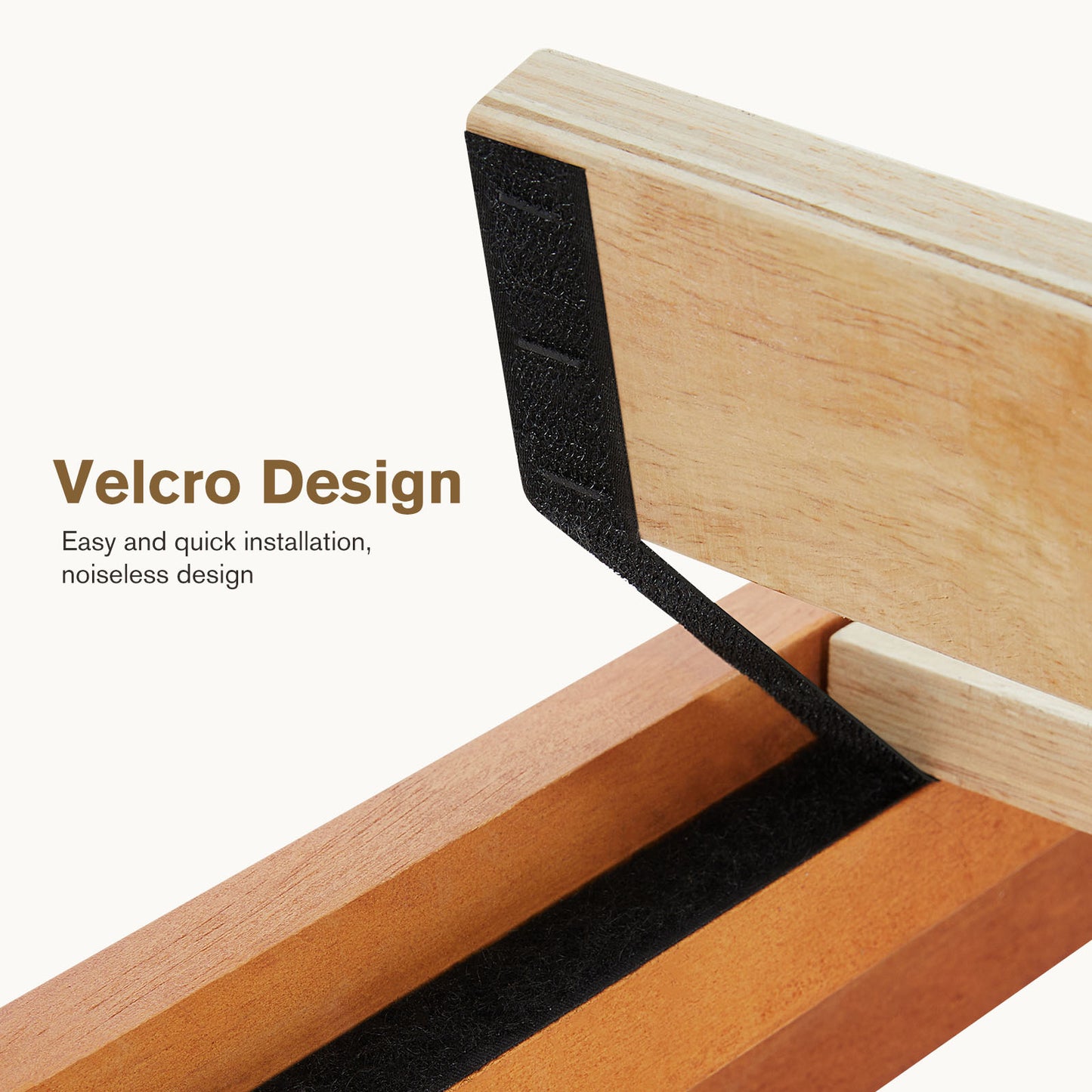 No Need For A Mattress Core. Wooden Platform Bed Frame, With Support