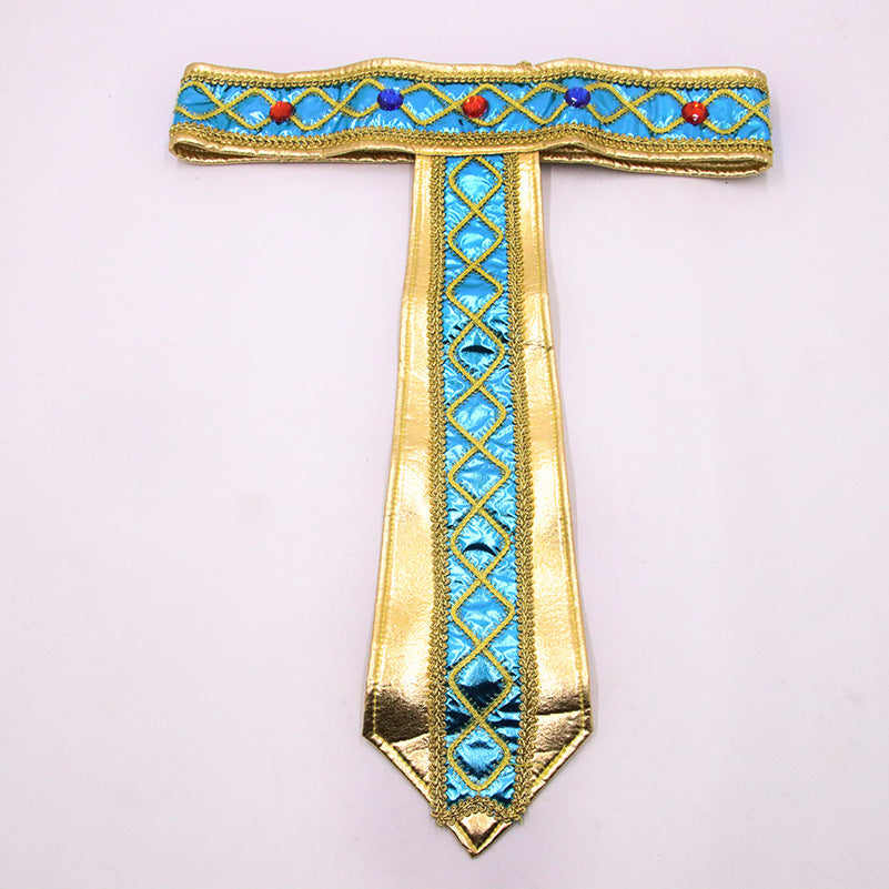 Egyptian Pharaoh Cleopatra Halloween Costume Accessories for Adults