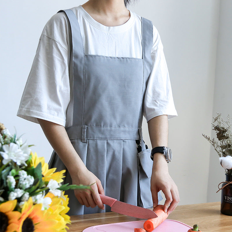 Anti-fouling Kitchen & Restaurant Apron for Hairdressing and Manicure Studios