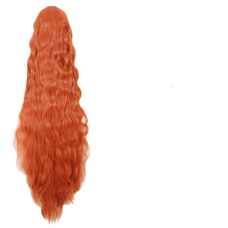 Orange Cosplay Wig 120cm - Long Synthetic Hair